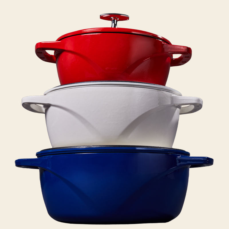 USA Enamel? Cast Iron Dutch Oven - Image 73