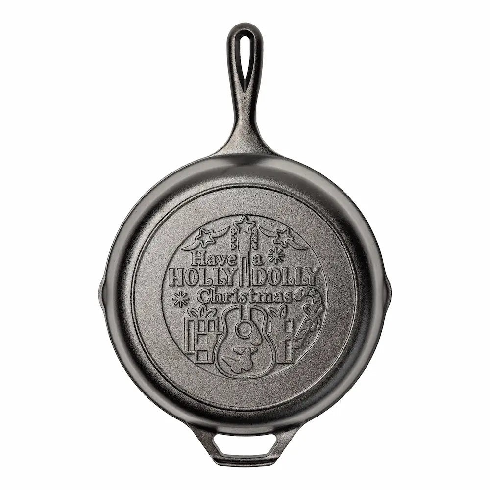 10 Inch Chef Collection Dolly Parton Skillet. Have a Holly Dolly Christmas - Image 8